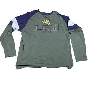 LSU Tigers Long Sleeve Shirt Size XL 46/48 Pro Edge by Knights Apparel